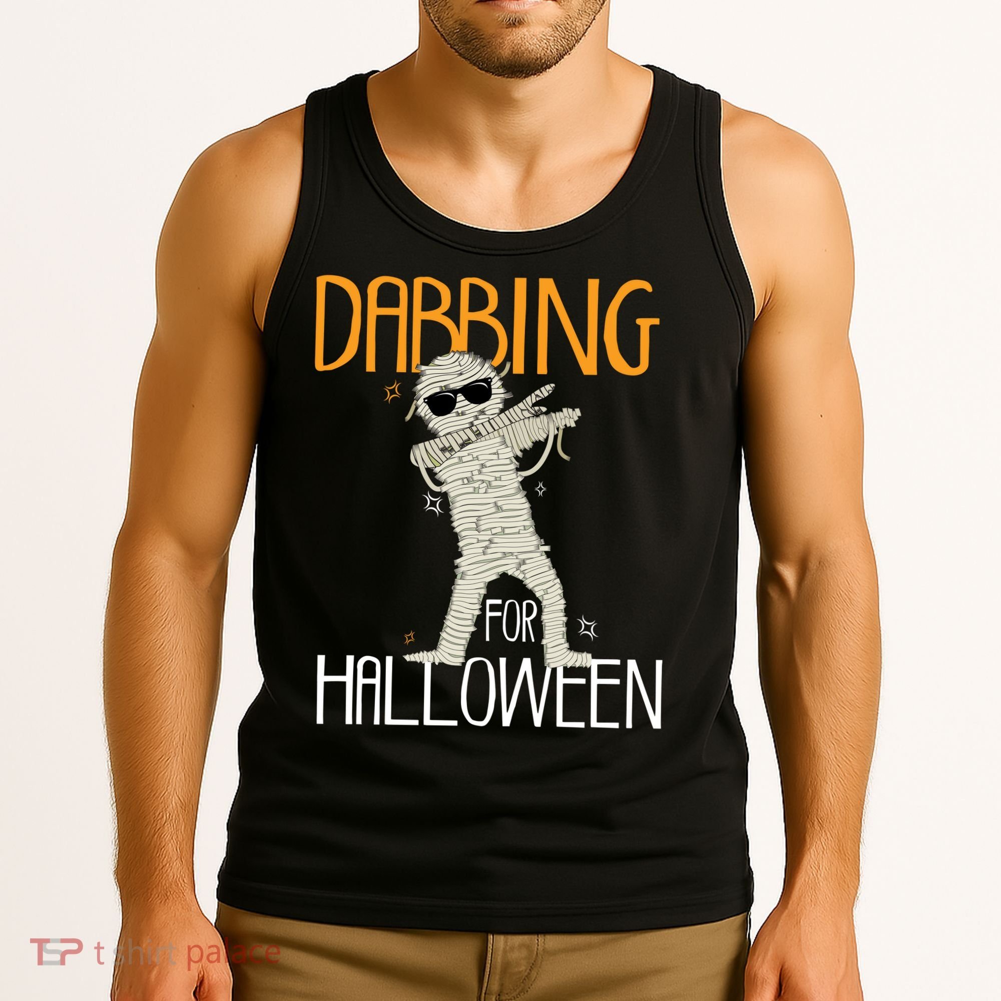 Mummy Dabbing For Halloween Tank Top