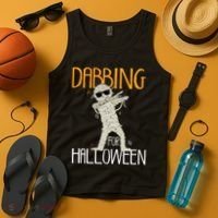 Mummy Dabbing For Halloween Tank Top thumb 4