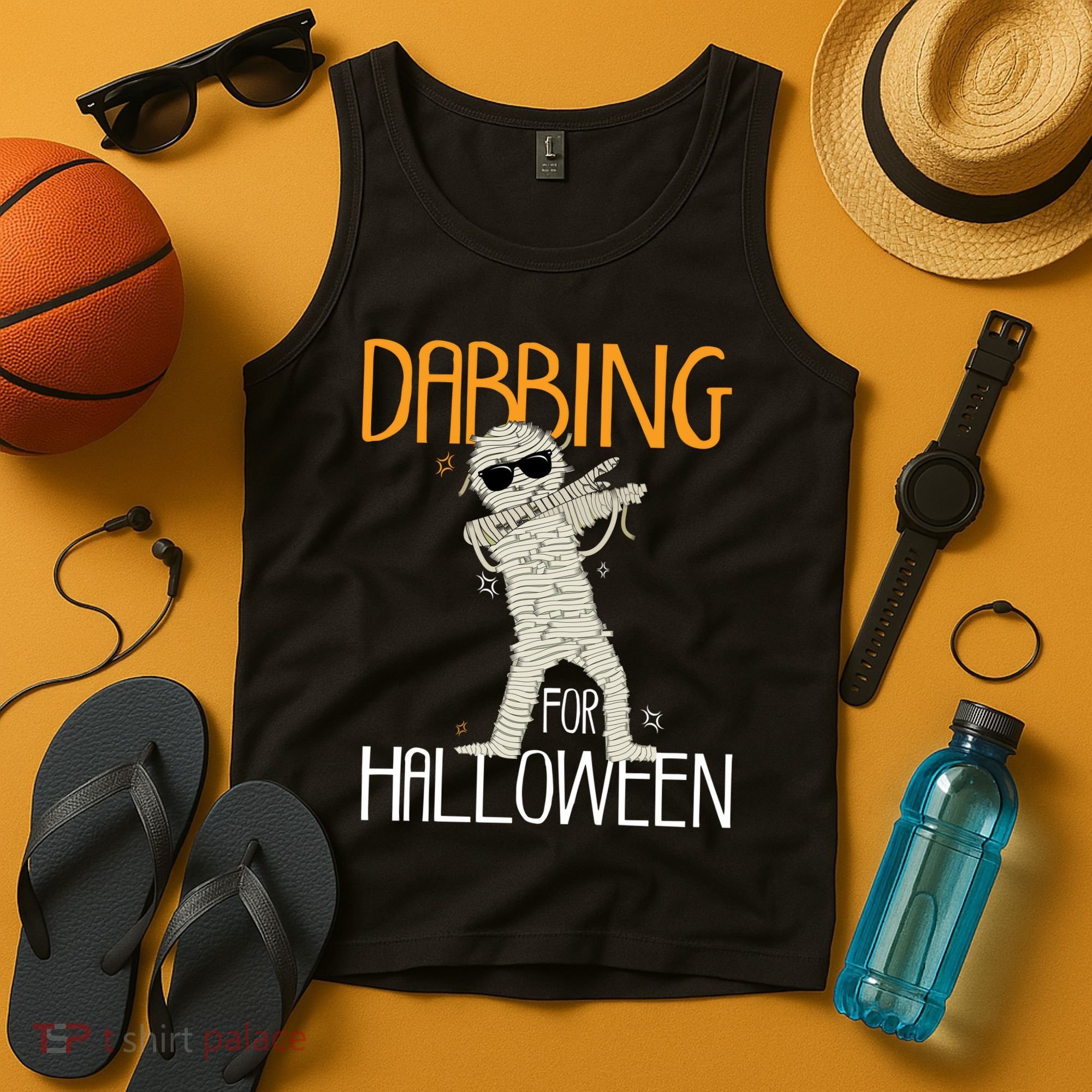 Mummy Dabbing For Halloween Tank Top