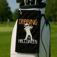 Mummy Dabbing For Halloween Golf Towel thumb 2
