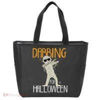 Mummy Dabbing For Halloween Tote Bag thumb 0