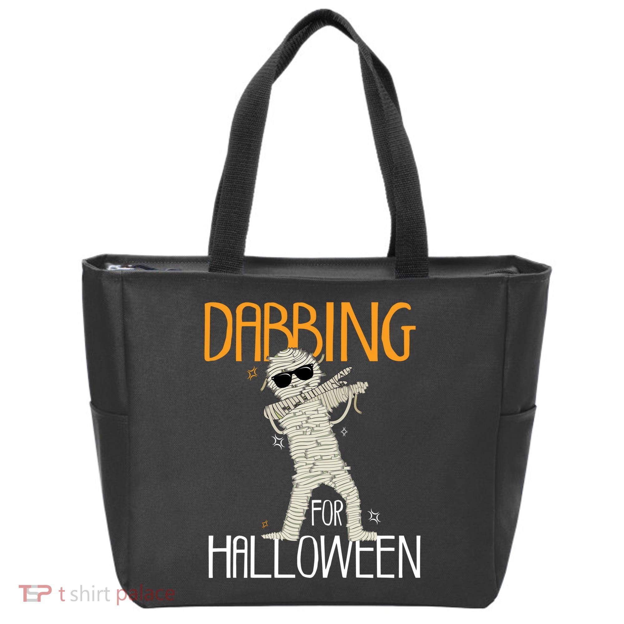 Mummy Dabbing For Halloween Tote Bag