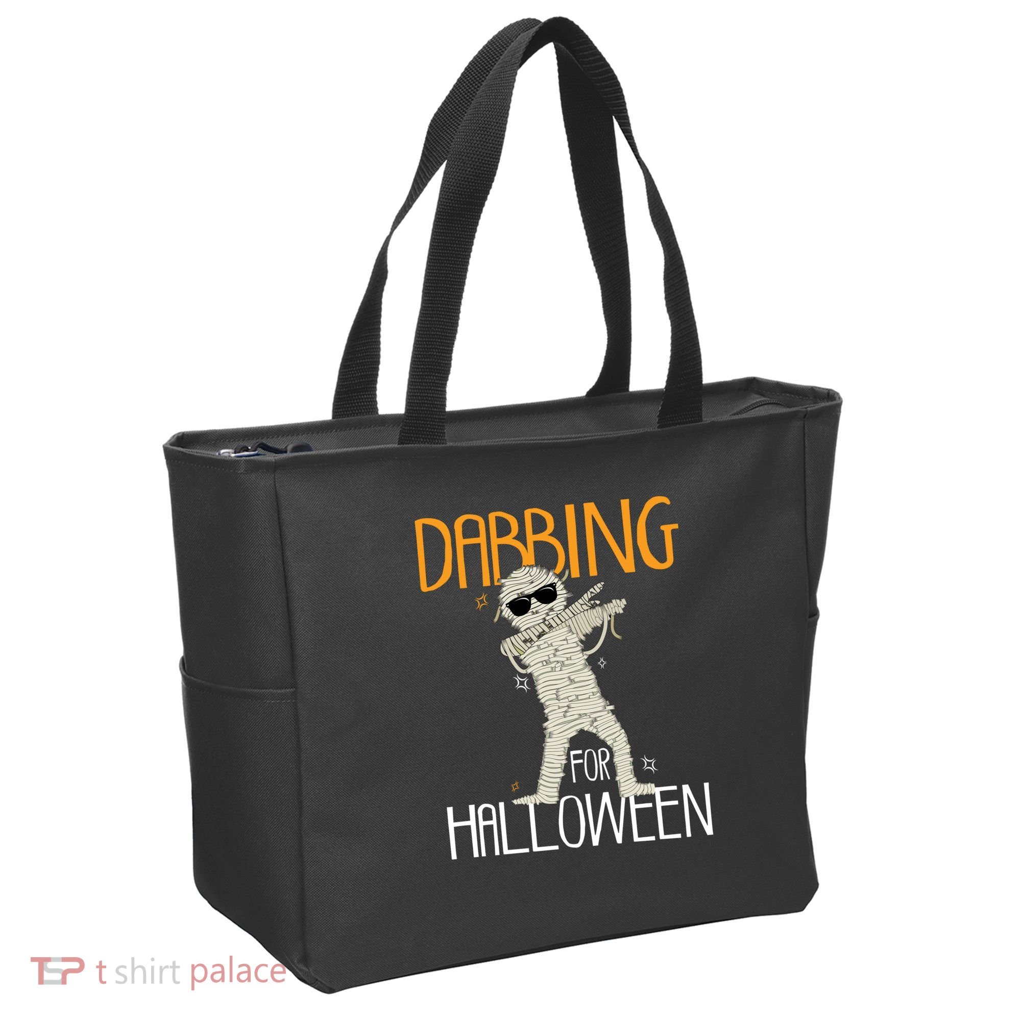 Mummy Dabbing For Halloween Tote Bag