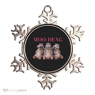 Moo Deng Funny Hippo Pygmy Hippopotamu Ornament