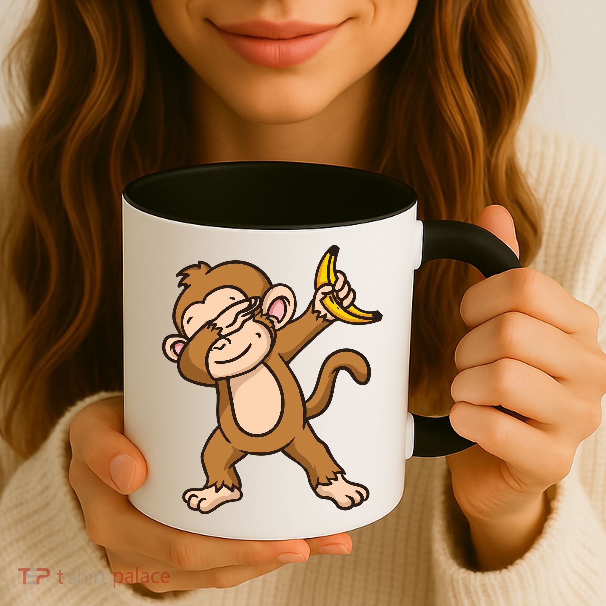 Monkey Dabbing Funny Coffee Mug