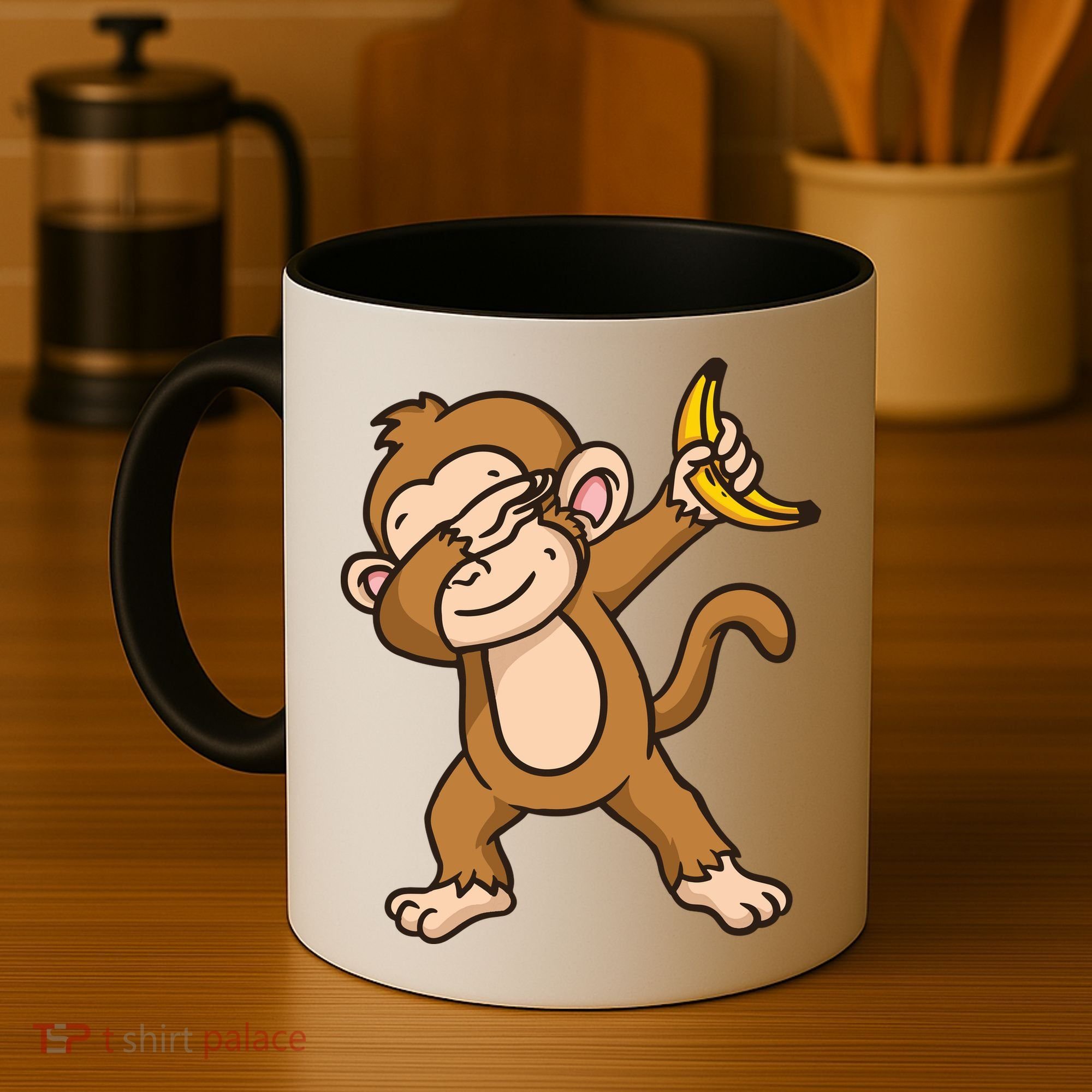 Monkey Dabbing Funny Coffee Mug