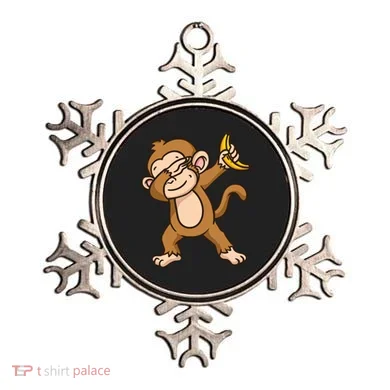 Monkey Dabbing Funny Ornament