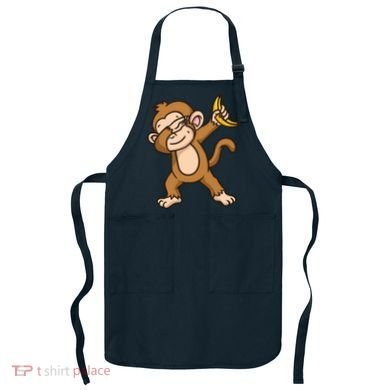 Monkey Dabbing Funny Apron
