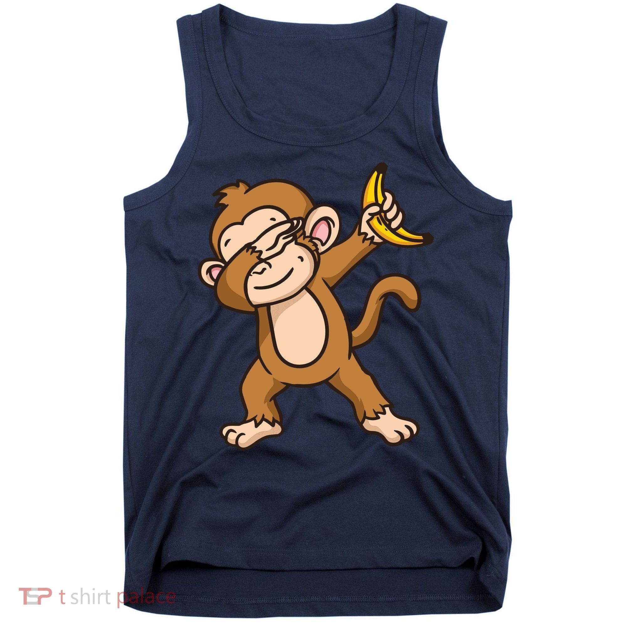 Monkey Dabbing Funny Tank Top