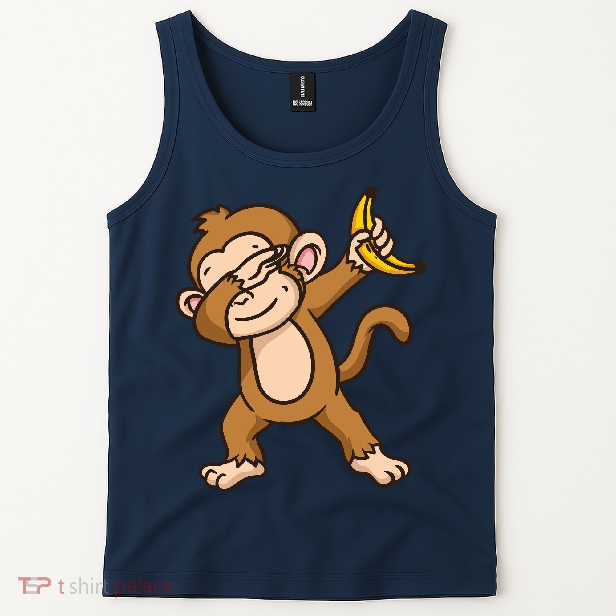 Monkey Dabbing Funny Tank Top