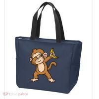 Monkey Dabbing Funny Tote Bag thumb 3