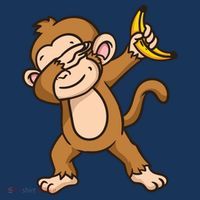 Monkey Dabbing Funny Tote Bag thumb 4