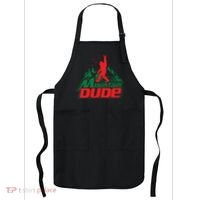 Mountain Dude Funny Bigfoot Sasquatch Hiking Apron thumb 0