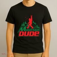 Mountain Dude Funny Bigfoot Sasquatch Hiking T-Shirt thumb 3