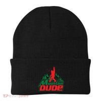 Mountain Dude Funny Bigfoot Sasquatch Hiking Beanie thumb 0