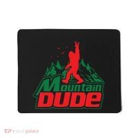 Mountain Dude Funny Bigfoot Sasquatch Hiking Mousepad thumb 0