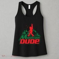 Mountain Dude Funny Bigfoot Sasquatch Hiking Women's Tank Top thumb 3