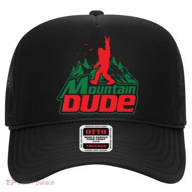 Mountain Dude Funny Bigfoot Sasquatch Hiking Hat