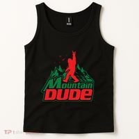 Mountain Dude Funny Bigfoot Sasquatch Hiking Tank Top thumb 2