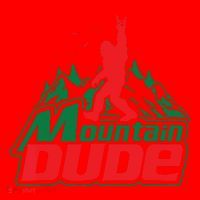 Mountain Dude Funny Bigfoot Sasquatch Hiking Santa Hat thumb 1