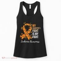 My Daughter’s Fight Is My Fight Leukemia Awareness Women's Tank Top thumb 0