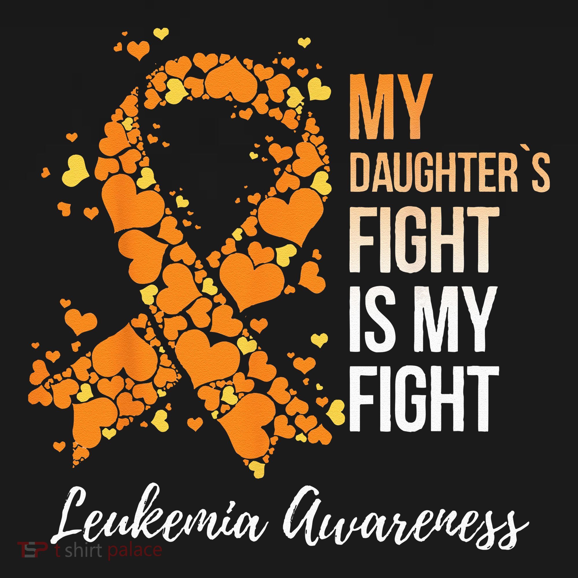 My Daughter’s Fight Is My Fight Leukemia Awareness Women's Tank Top