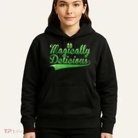 Magically Delicious Funny Irish St Patrick's Day Women Hoodie thumb 5
