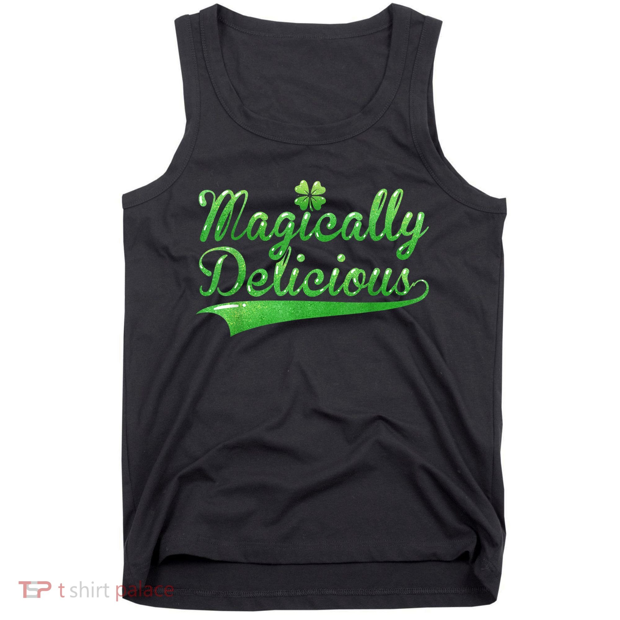 Magically Delicious Funny Irish St Patrick's Day Women Tank Top