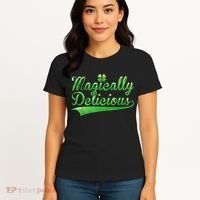 Magically Delicious Funny Irish St Patrick's Day Women Women's T-Shirt thumb 4