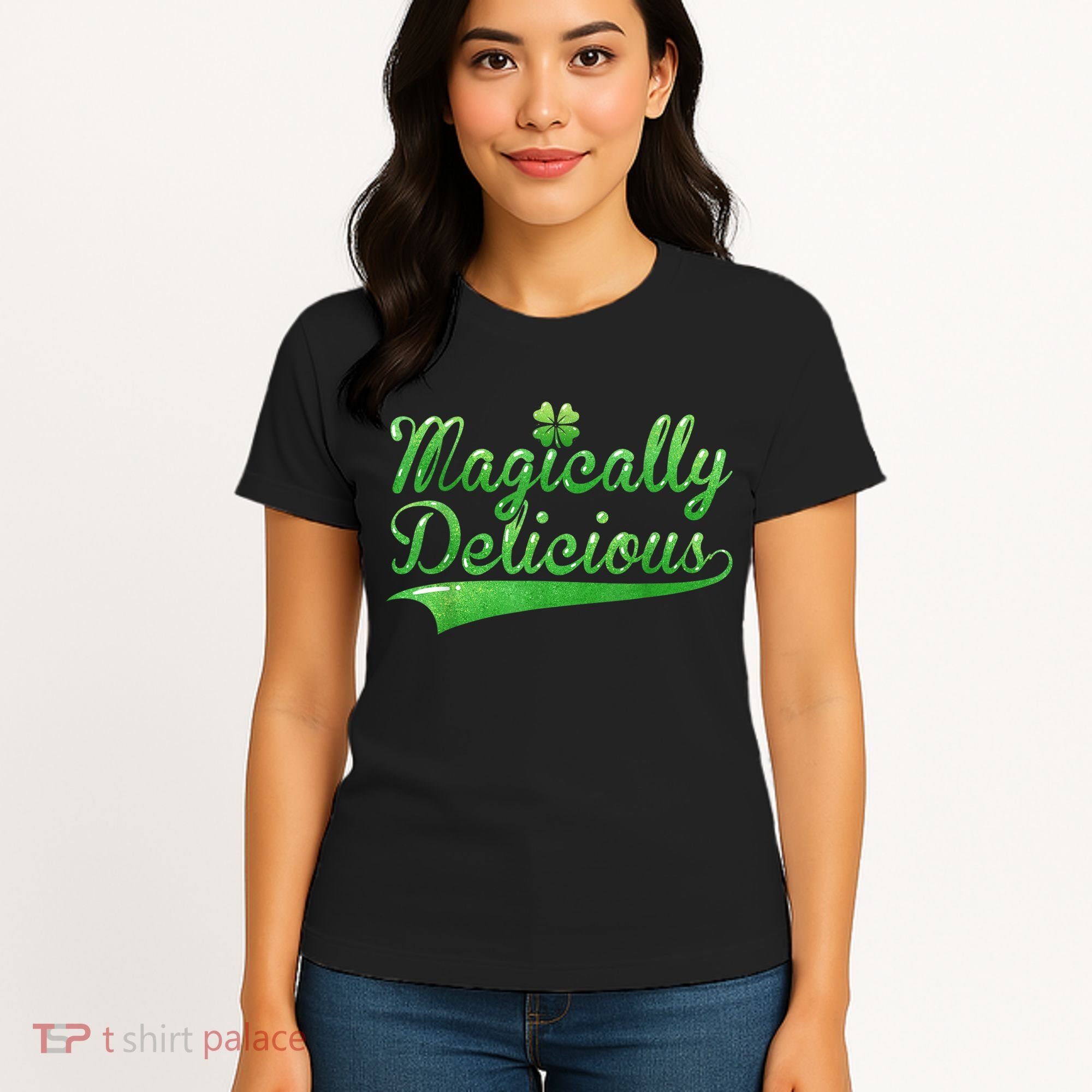 Magically Delicious Funny Irish St Patrick's Day Women Women's T-Shirt