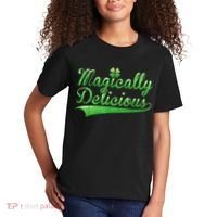 Magically Delicious Funny Irish St Patrick's Day Women Kids T-Shirt thumb 2