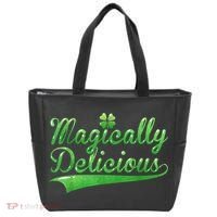 Magically Delicious Funny Irish St Patrick's Day Women Tote Bag thumb 0