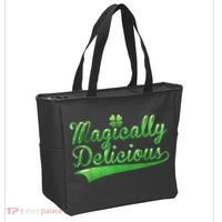 Magically Delicious Funny Irish St Patrick's Day Women Tote Bag thumb 2