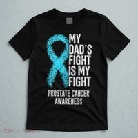 My Dads Fight Is My Fight Prostate Cancer Awareness T-Shirt thumb 5