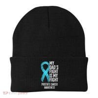 My Dads Fight Is My Fight Prostate Cancer Awareness Beanie thumb 0