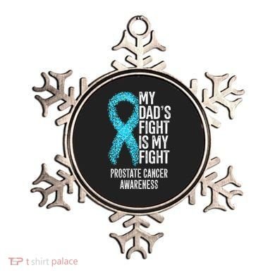 My Dads Fight Is My Fight Prostate Cancer Awareness Ornament