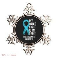 My Dads Fight Is My Fight Prostate Cancer Awareness Ornament thumb 0