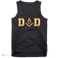 Masonic Dad Fathers Day Gift Freemason Tank Top thumb 0