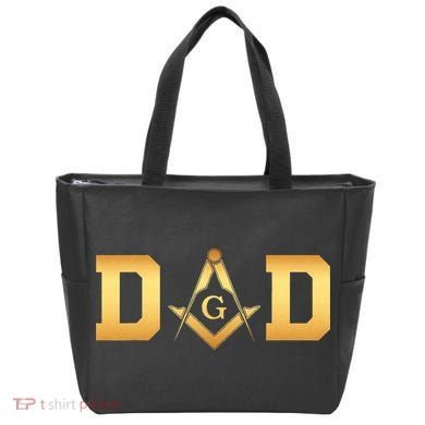 Masonic Dad Fathers Day Gift Freemason Tote Bag