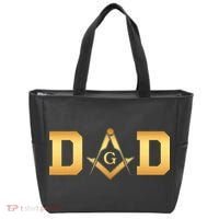 Masonic Dad Fathers Day Gift Freemason Tote Bag thumb 0