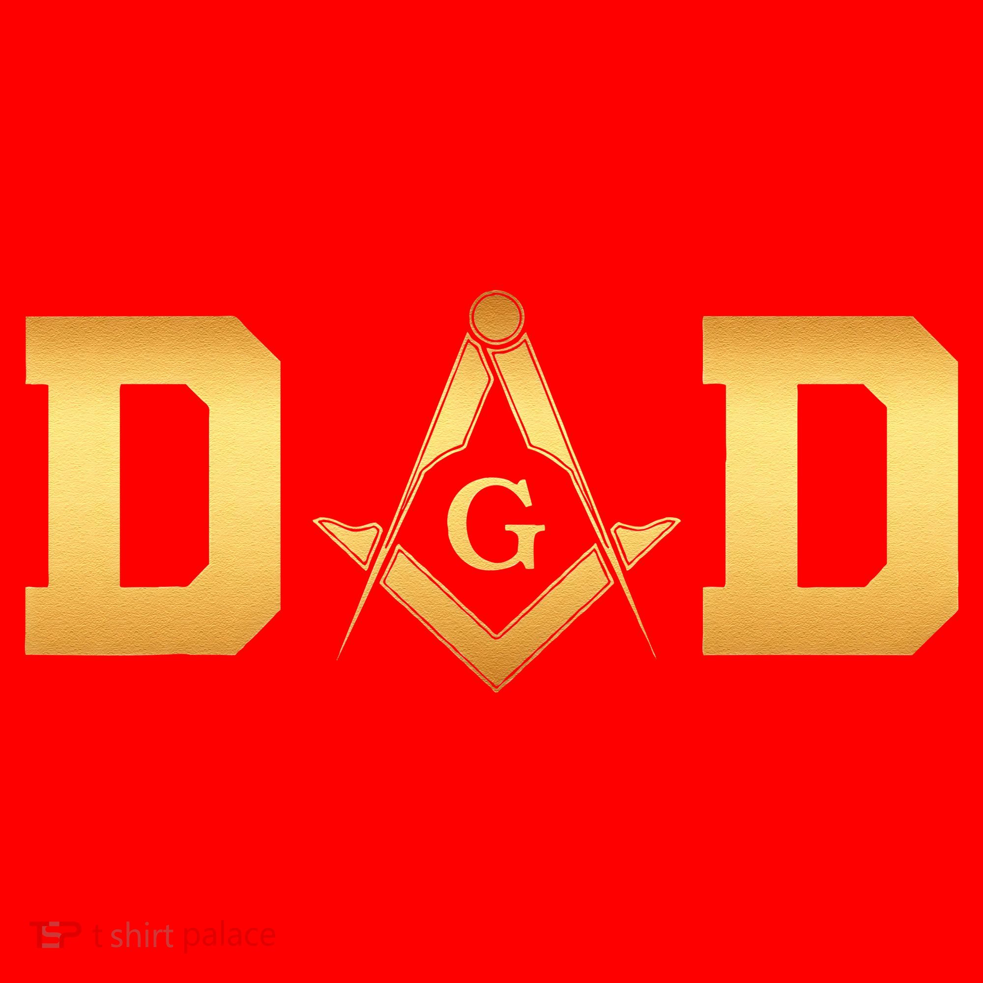 Masonic Dad Fathers Day Gift Freemason Santa Hat