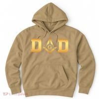 Masonic Dad Fathers Day Gift Freemason Hoodie thumb 0