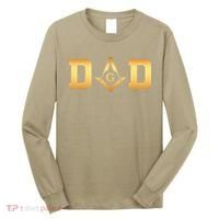 Masonic Dad Fathers Day Gift Freemason Long Sleeve Shirt thumb 0