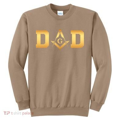 Masonic Dad Fathers Day Gift Freemason Sweatshirt