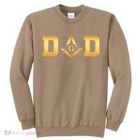 Masonic Dad Fathers Day Gift Freemason Sweatshirt thumb 0