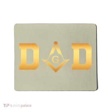 Masonic Dad Fathers Day Gift Freemason Mousepad