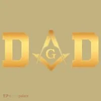 Masonic Dad Fathers Day Gift Freemason Kids T-Shirt thumb 2