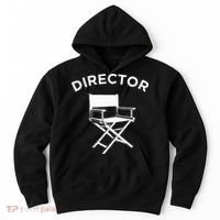 Movie Director  Filmmaker Director Chair Hoodie thumb 0