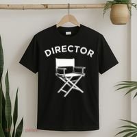 Movie Director  Filmmaker Director Chair T-Shirt thumb 2