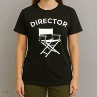Movie Director  Filmmaker Director Chair T-Shirt thumb 4